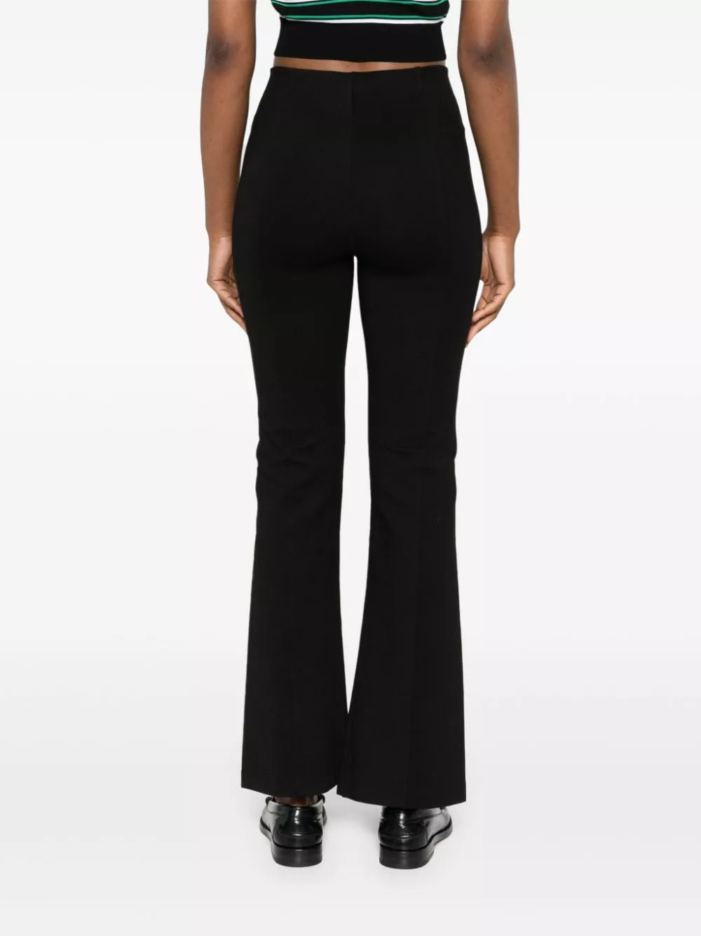 Cheap Maje split-detailed flared trousers Women 0129