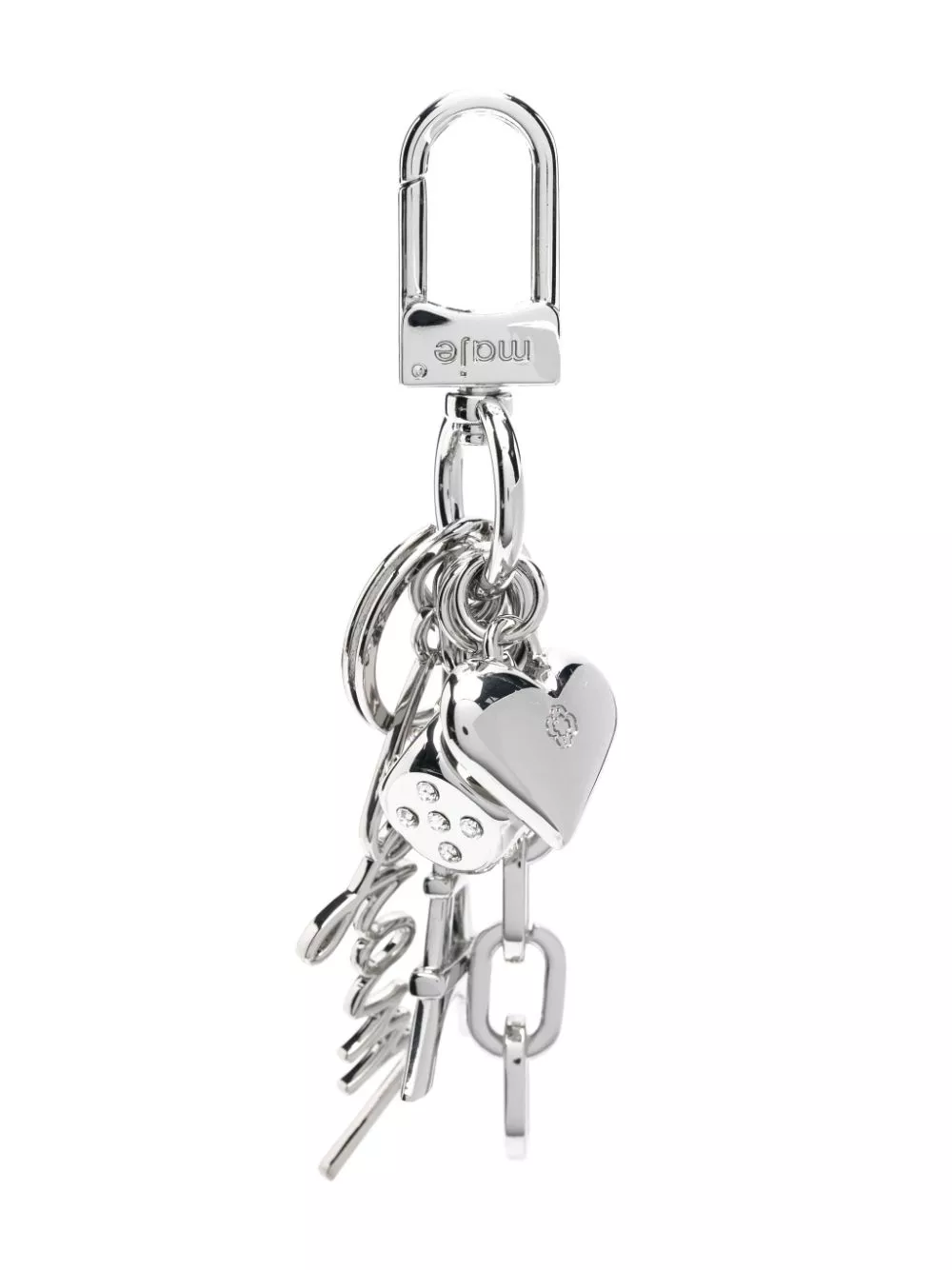 Cheap Maje logo-charm keyring Women 0123