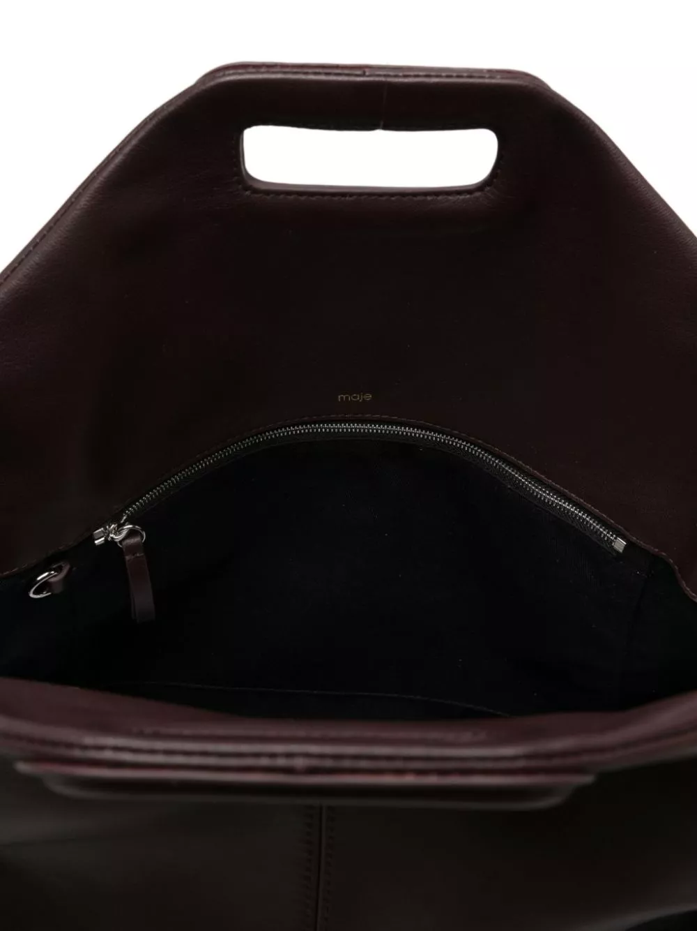 Cheap Maje Miss M XL leather shoulder bag Women 0128