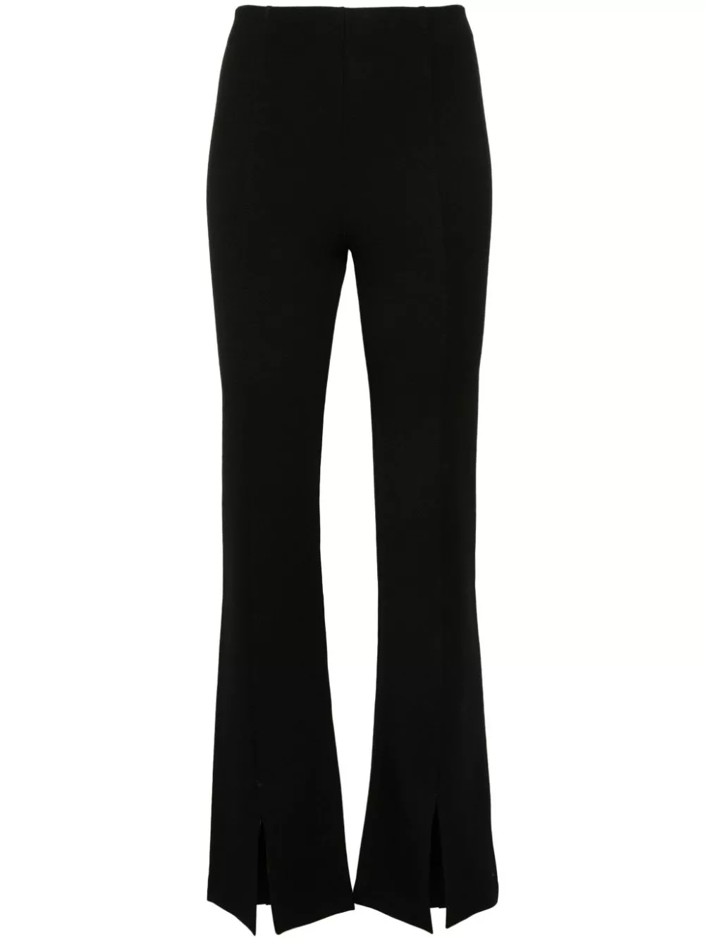 Cheap Maje split-detailed flared trousers Women 0129