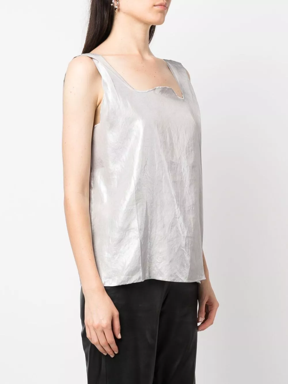 Affordable Maje square-neck tank top Women 0129