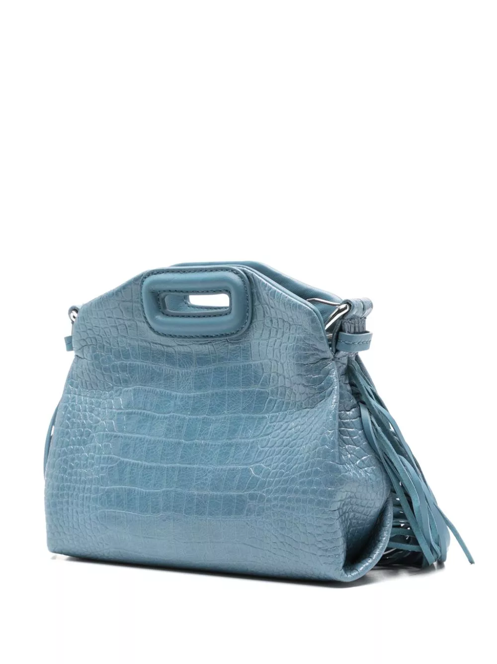 Affordable Maje mini Miss M crocodile-embossed tote bag Women 0131