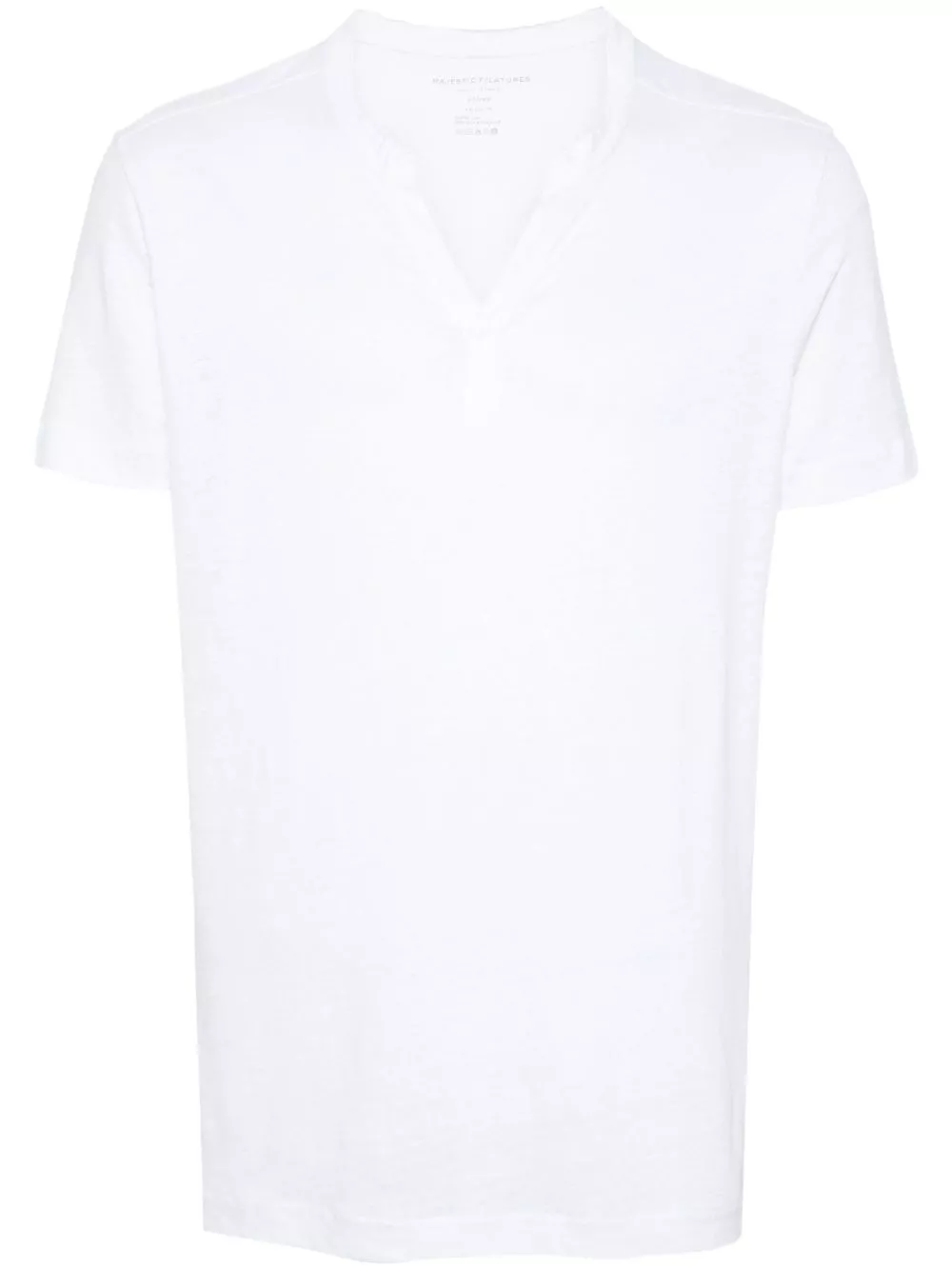 Affordable Majestic Filatures melange linen-blend T-shirt Men 0124