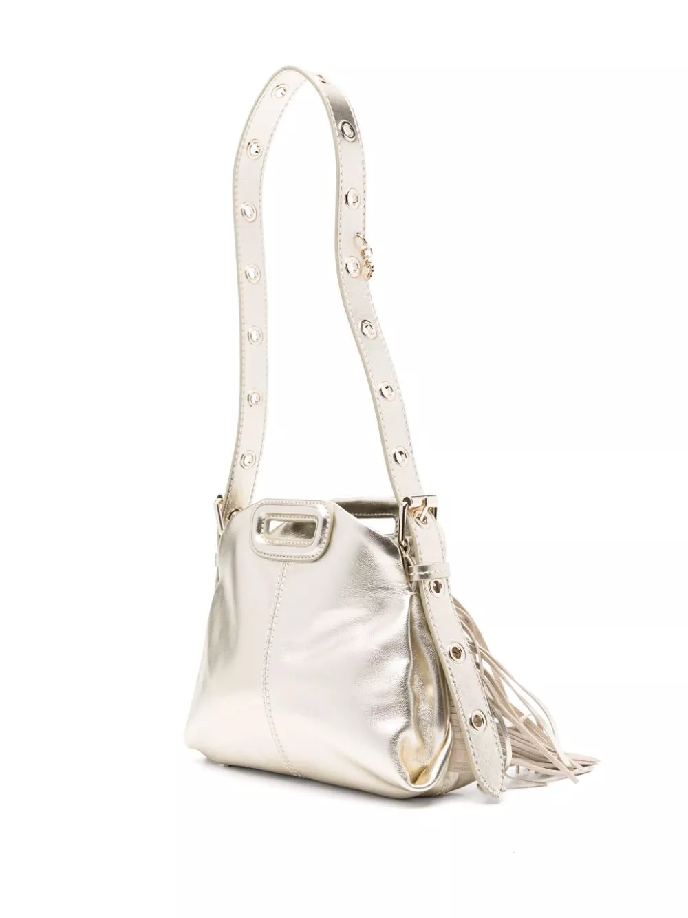 Affordable Maje mini Miss M metallic shoulder bag Women 0131