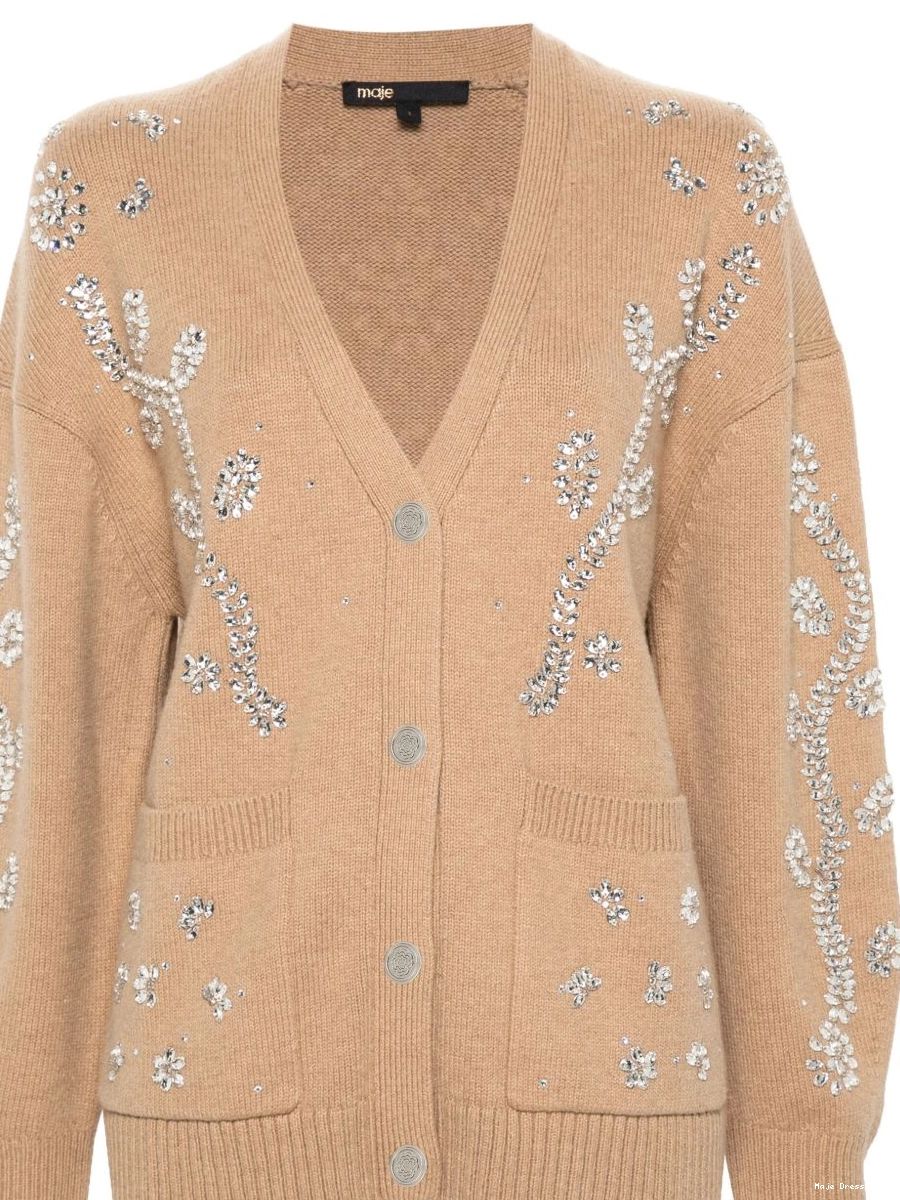 Affordable Women Jewellery-detail Maje cardigan 0217