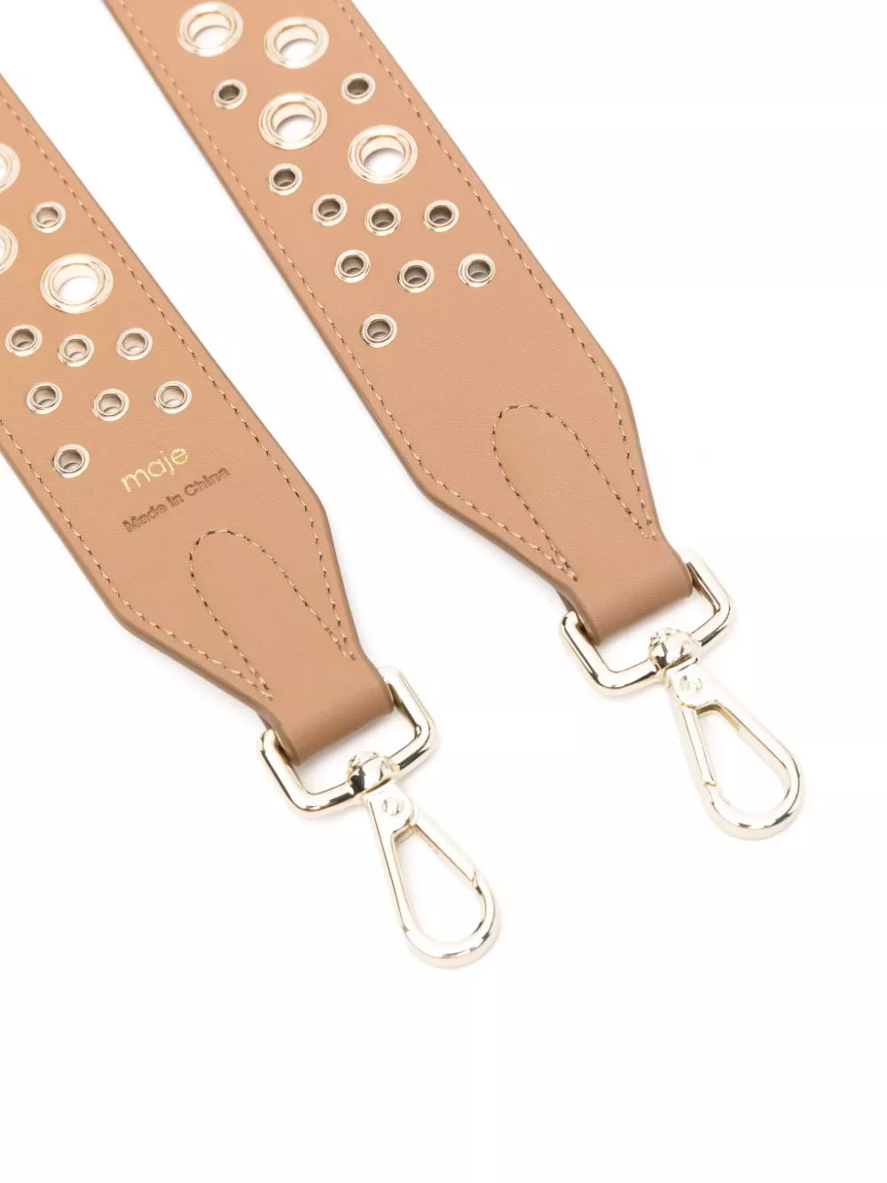 Affordable Maje studded suede shoulder strap Women 0203