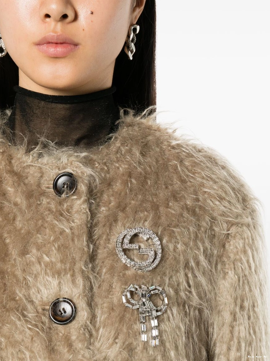 Cheap coat faux-fur Women Maje 0223