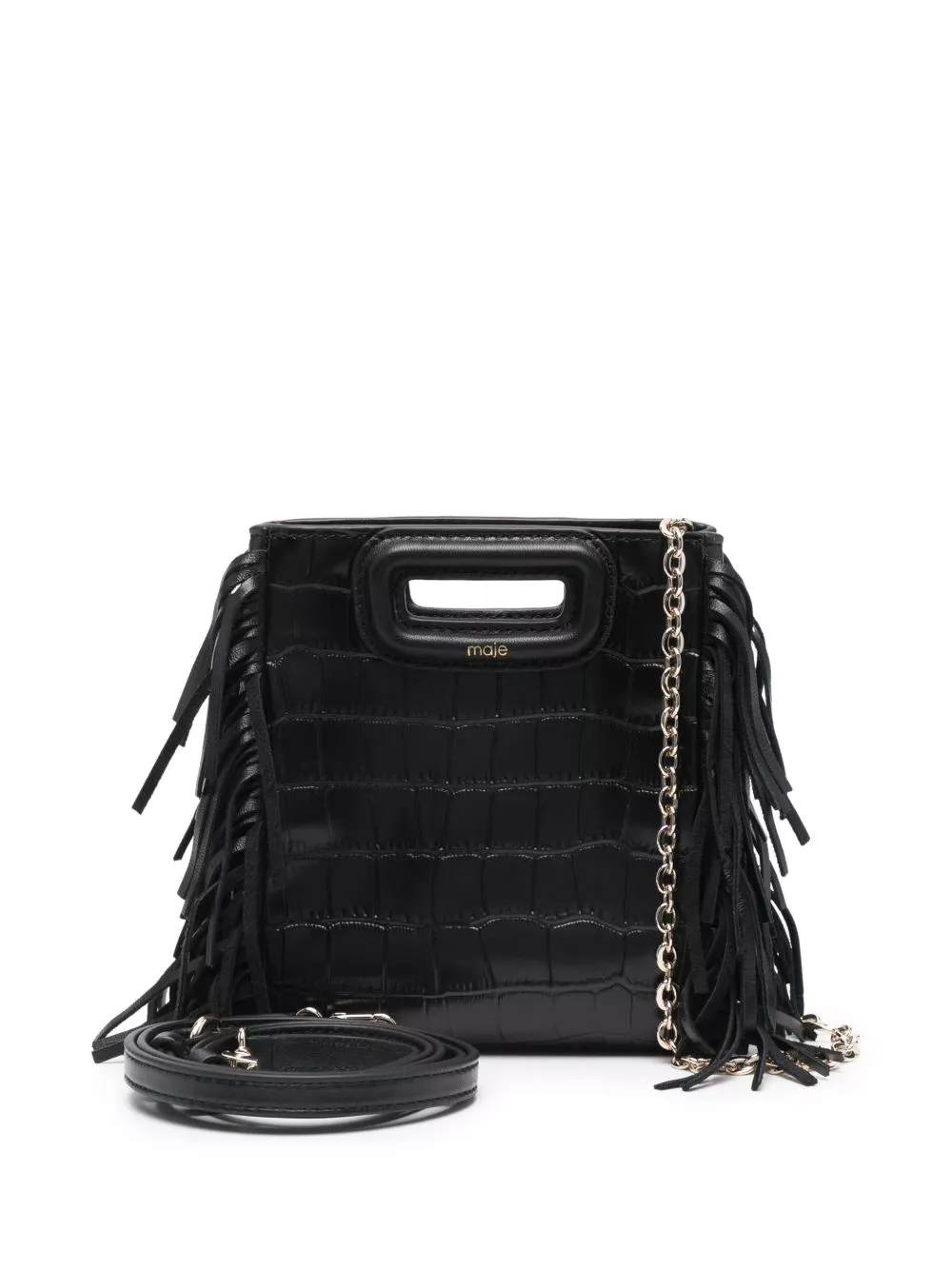 Cheap Maje M fringed mini bag Women 0202