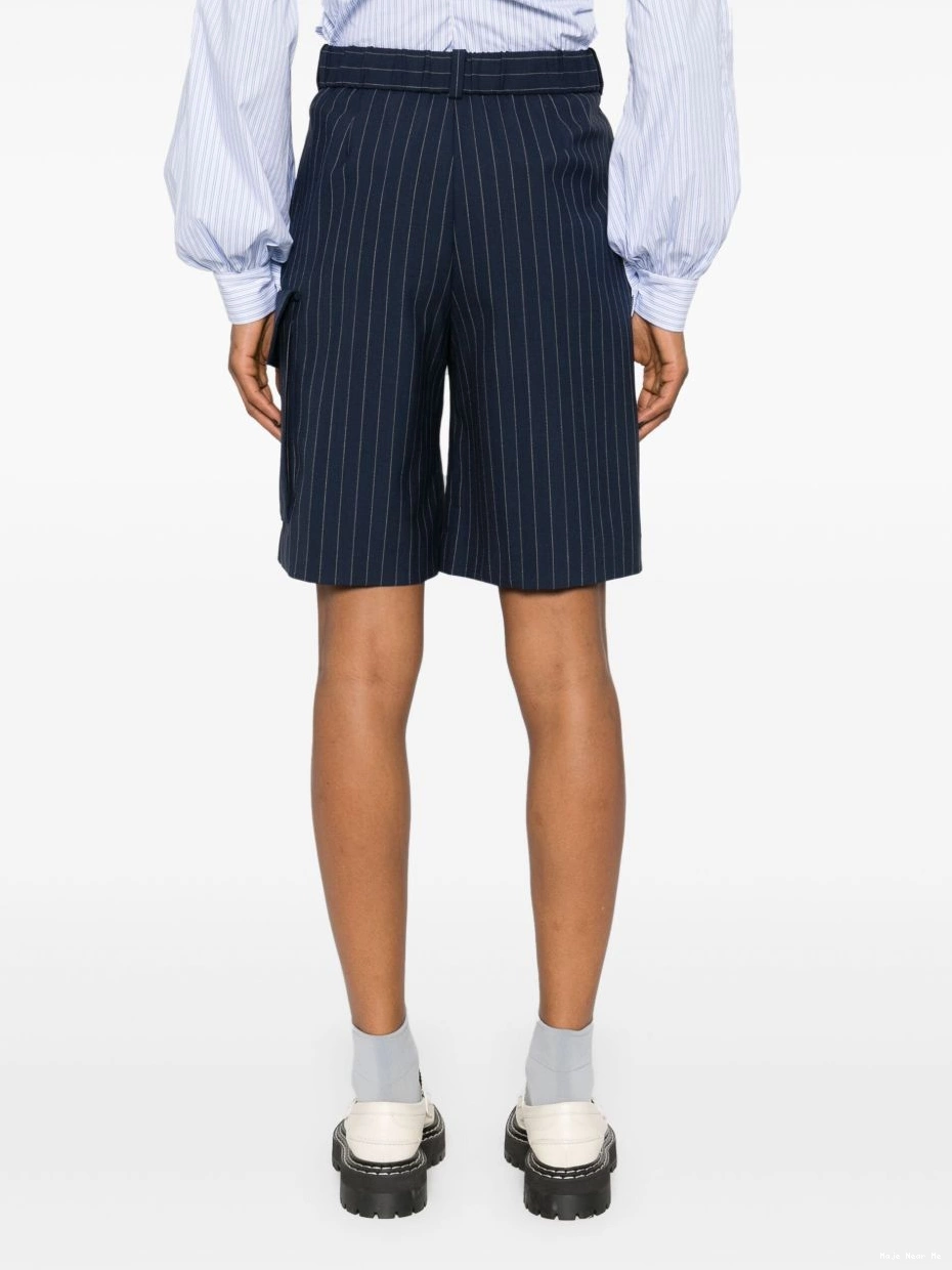 Affordable Women bermuda pinstriped shorts Maje 0223