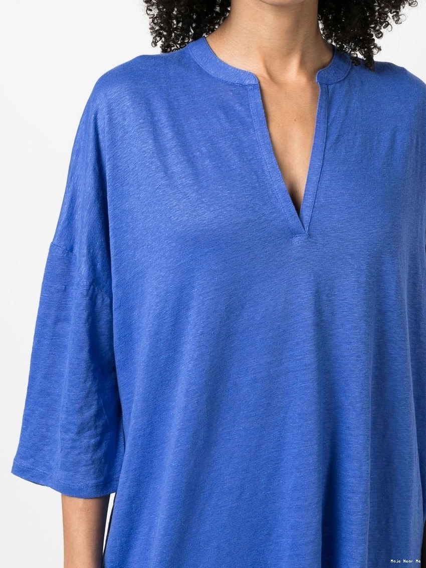 Cheap sleeve top Women Majestic Filatures three-quarter tunic 0213