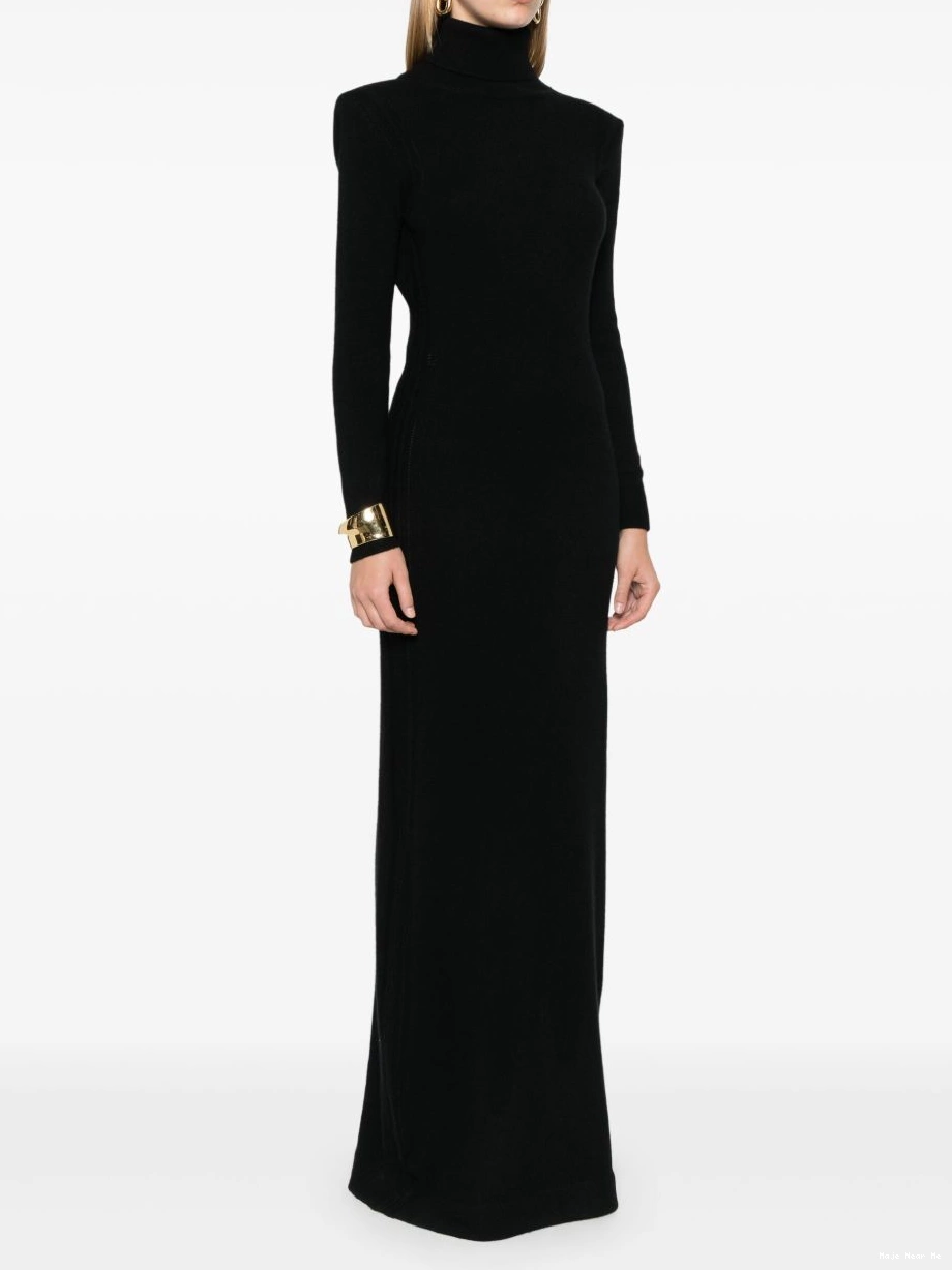 Affordable Women maxi Maje cashmere dress 0214