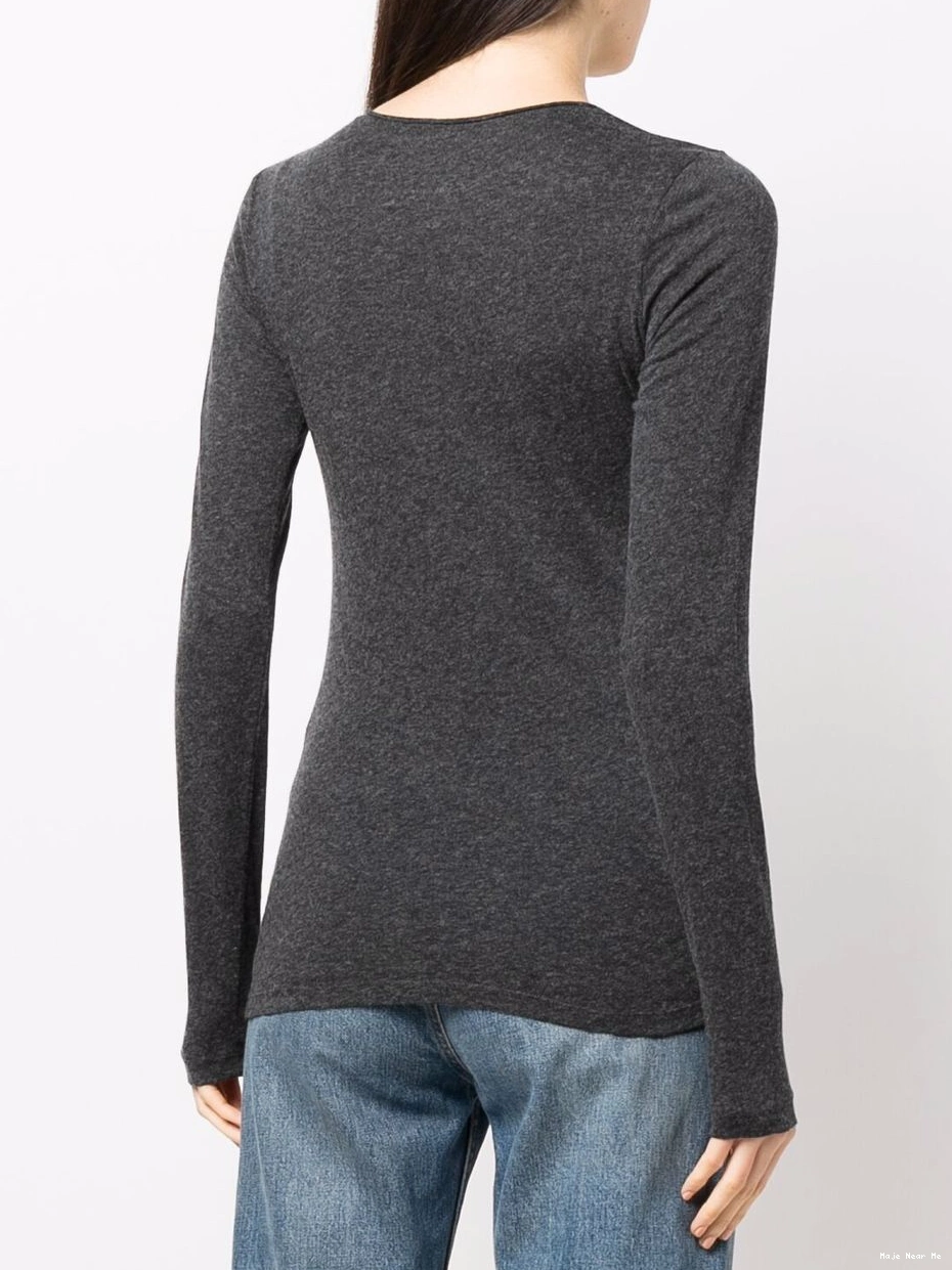 Affordable top knitted Filatures cotton-cashmere Majestic Women 0211