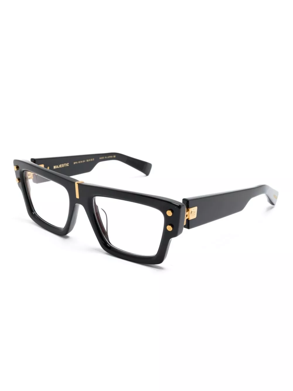 Affordable Balmain Eyewear Majestic rectangle-frame glasses Men 0206