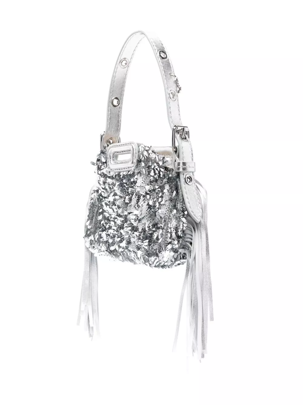 Affordable Maje small sequinned tote bag Women 0203