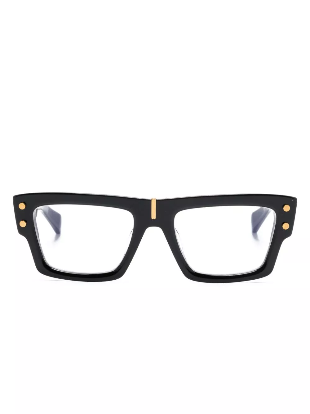 Affordable Balmain Eyewear Majestic rectangle-frame glasses Men 0206