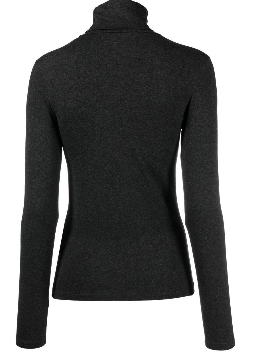 Affordable Women shirt Majestic Filatures roll-neck long-sleeve 0216