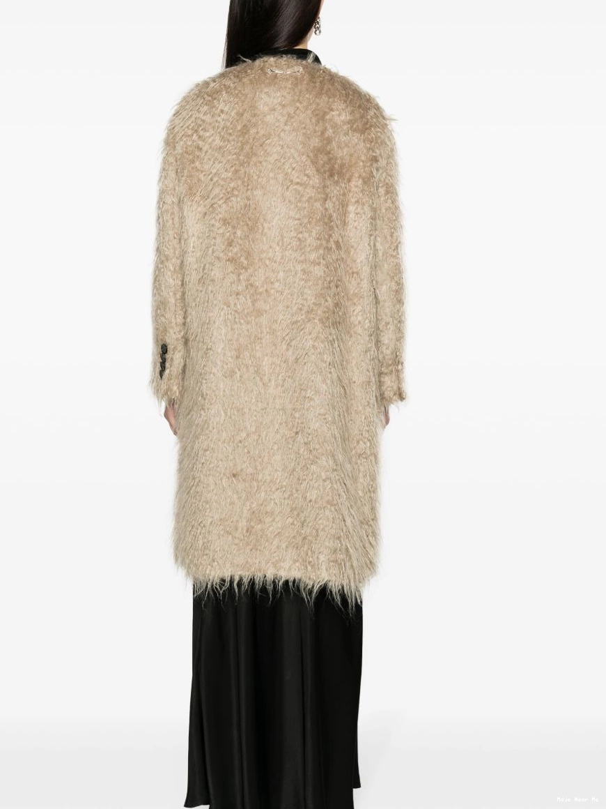 Cheap coat faux-fur Women Maje 0223