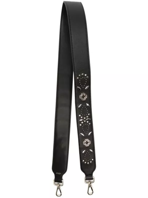 Affordable Maje studded leather shoulder strap Women 0203